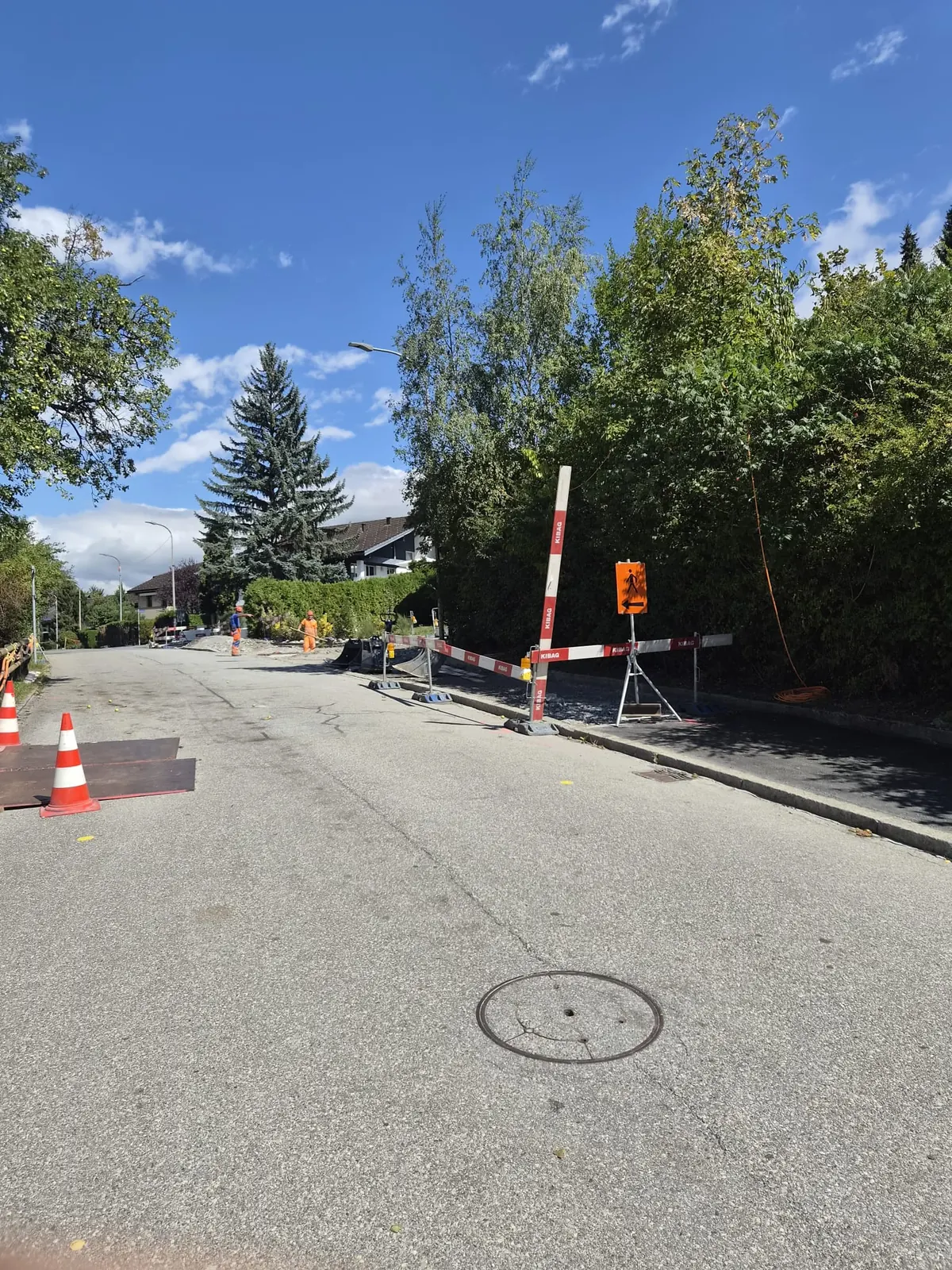 Verkehrssicherung auf der Baustelle